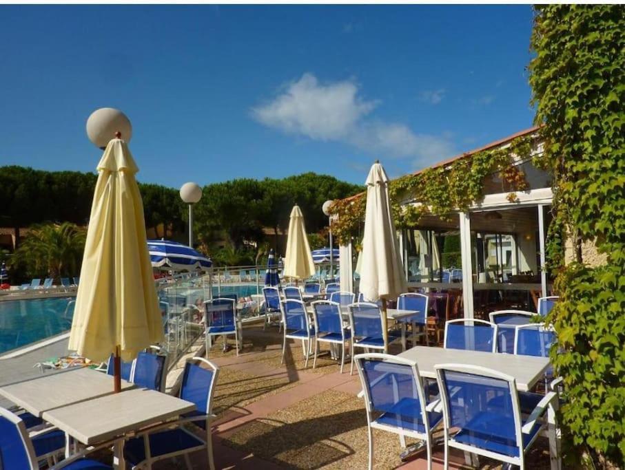 Studio Renove Dans Residence De Vacances Avec Grande Piscine Chauffee, Parking Et Terrasse Agde Zewnętrze zdjęcie