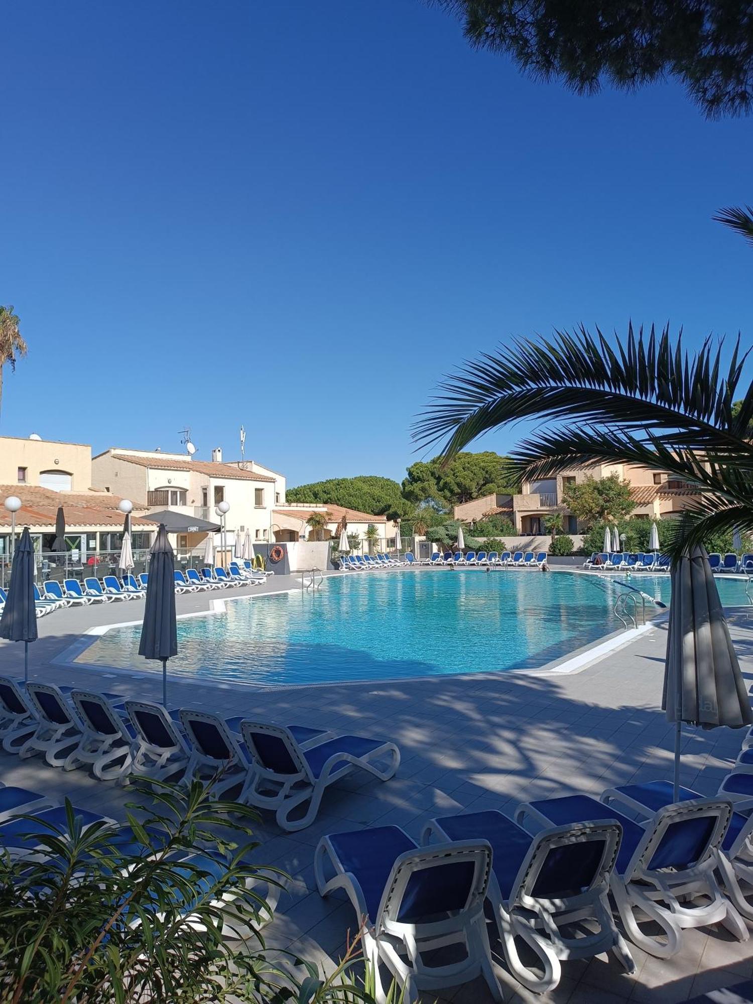 Studio Renove Dans Residence De Vacances Avec Grande Piscine Chauffee, Parking Et Terrasse Agde Zewnętrze zdjęcie